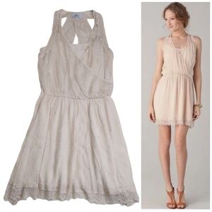 Madison Marcus Blush Triumph Dress 100% Silk Cocktail Size Extra Small